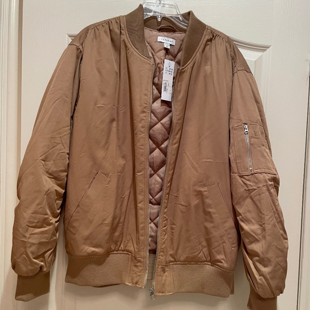 NWT Top Shop Bomber Jacket